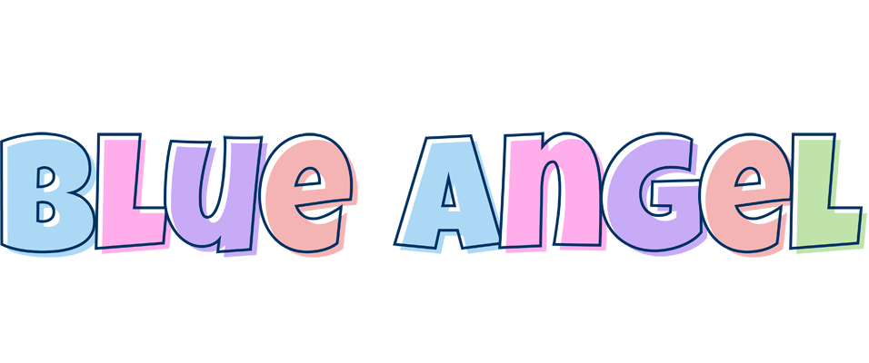 Blue Angel pastel logo